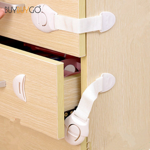 2017 Time-limited Drawer Child Safety 10 Pcs New Cabinet Door Drawers Lock Lengthened Plastic Safety Locks For Kids Child Baby