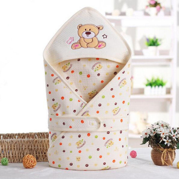 Dajinbear infant Baby cotton Cattle sleeping bag envelope for newborn wrap sleepsack cartoon sleeping bag baby blanket swaddling