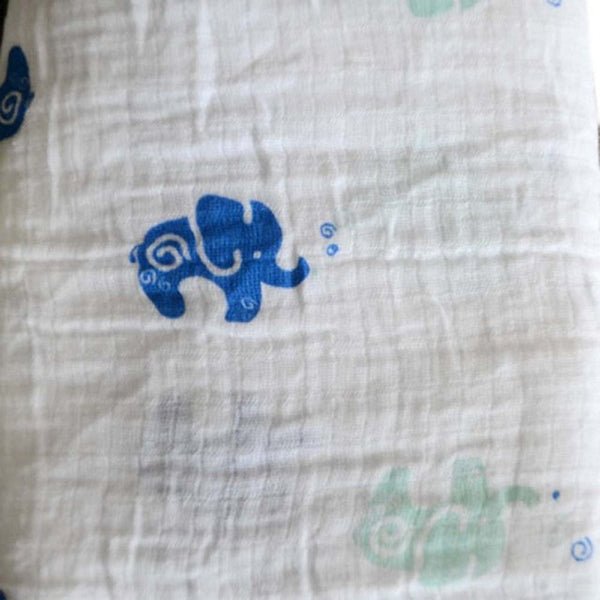 120x120cm Baby Toddler Cartoon Bedding Swaddling Blanket Warmborn Infant 100% Cotton Swaddle Towel