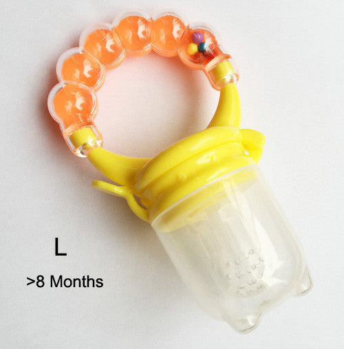 PC3 Kids Nipple Fresh Food Milk Nibbler Feeder Feeding Safe Baby Supplies Nipple Teat Pacifier Bottles Rotation can be pushed