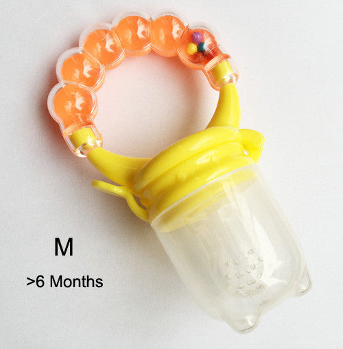 PC3 Kids Nipple Fresh Food Milk Nibbler Feeder Feeding Safe Baby Supplies Nipple Teat Pacifier Bottles Rotation can be pushed