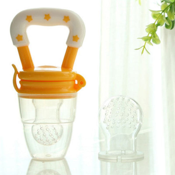 Feeding Nipple Dummy Fruits Nibbler Soother Bottle Clip Chain Funny Pacifiers Silcone Baby Pacifier Fresh Food Feeder