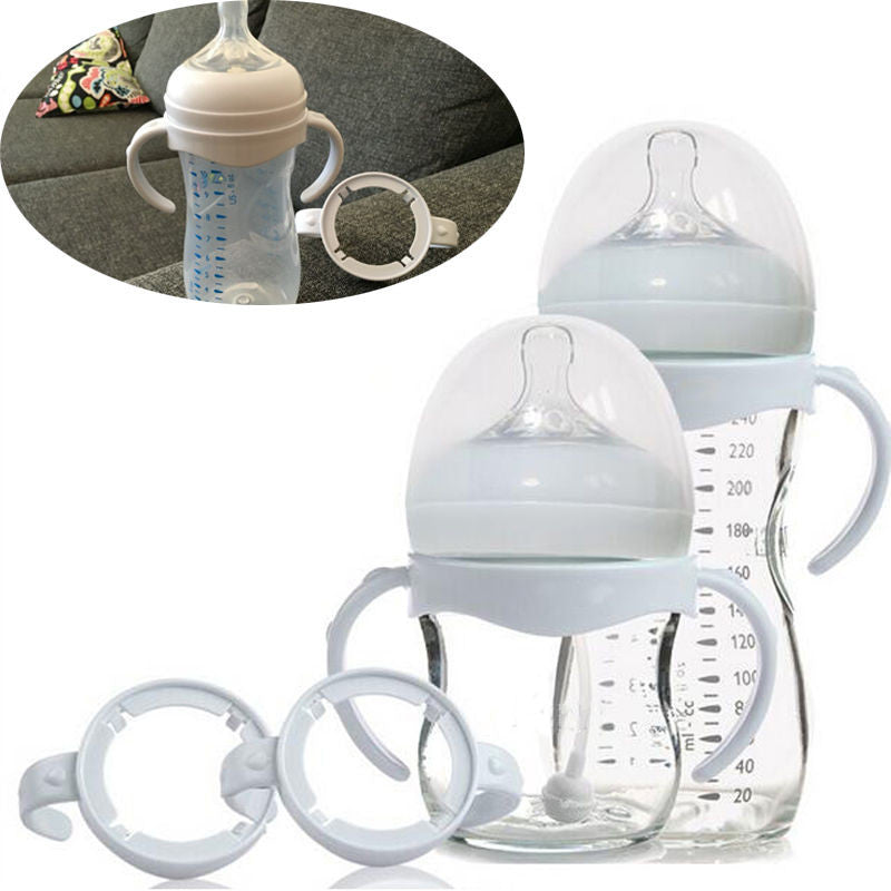 New Bottle Grip Handle for Avent Natural Wide Mouth PP Glass Feeding Bottles