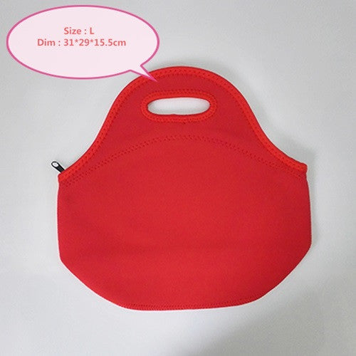 Neoprene thermal lunchbox lancheira bolsa de franja thermal bag bolsa termica lunch bags insulation for women lunch tote ALB394F