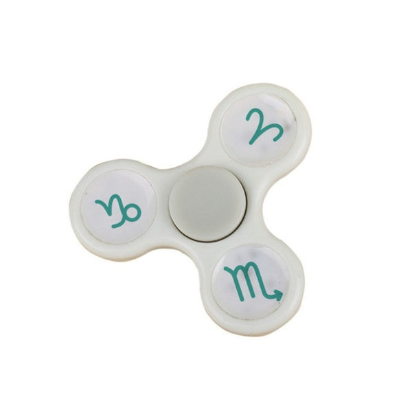 LED Light Hand Finger Spinner Fidget Plastic EDC Hand Spinner For Autism and ADHD Relief Focus Anxiety Stress Toys Gift 7 colors