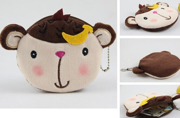 Plush 10*10CM My Neighbor TOTORO Etc. Coin Purse Wallet Pouch Case BAG ; Women Lady Bags Pouch Makeup Case Holder BAG Handbag