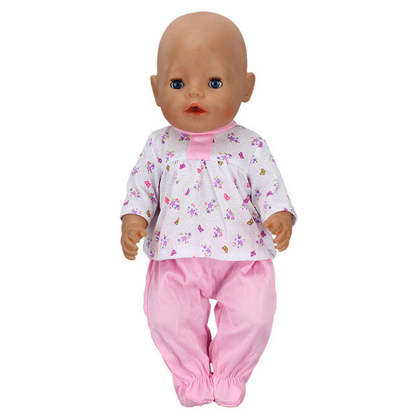 Doll Jump Suits Fit For 43cm Baby Born Zapf Doll Reborn Baby Clothes