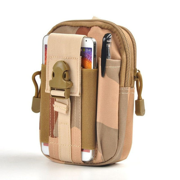 Waterproof Military D30 1000D Waist Bag Men Portable Water Resistant Phone Wallet Travel casual Army Waist Pack