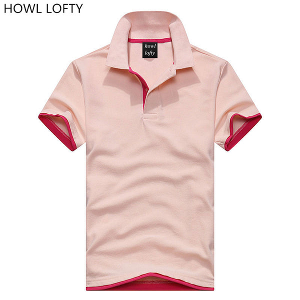 Brand HOWL LOFTY 2017  New Men's Polo Shirt For Men Polos Men Cotton Short Sleeve shirt s-ports jerseys  Plus  SX-3XL Clothes