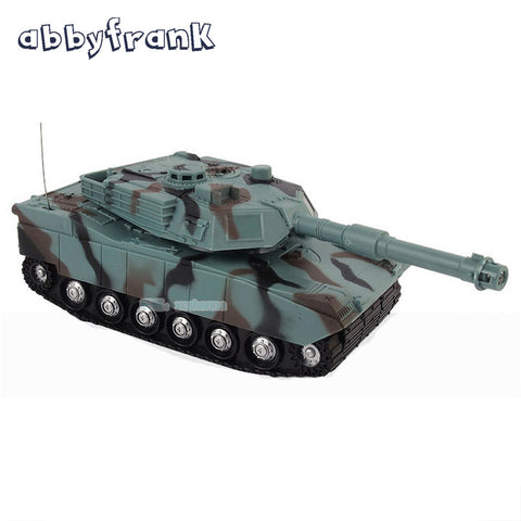 1:22 RC Tank Battle Game Tank Model Classic R/C Radio Remote Control RC Fighting Tank 360 Rotation Music LED Toys For Children