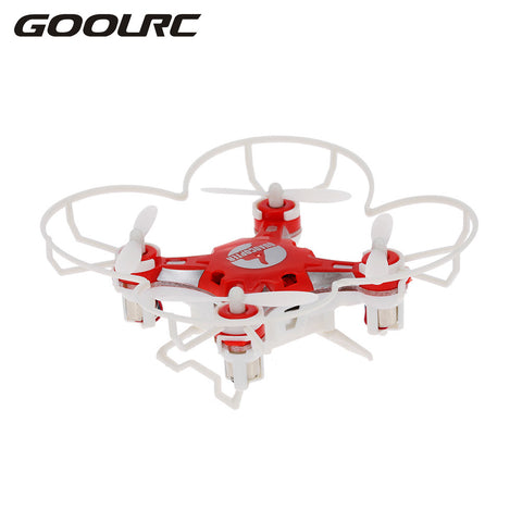 GOOLRC Original 124 Micro Pocket Drone 4CH 6Axis Gyro Switchable Controller Mini Quadcopter RTF RC Helicopter Kids Toys