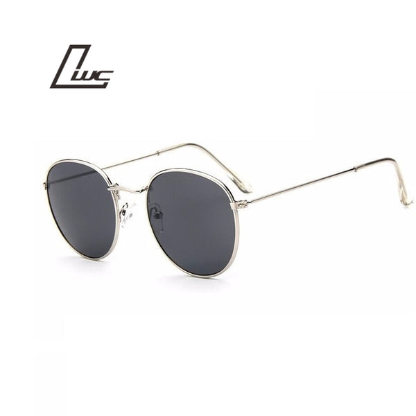 2017 Sun Glasses for Women Round Brand Designer Men Sunglasses Women Mirror Luxury Black Male Sunglasses Female Oculos De Sol