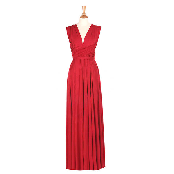 Summer Sexy Dress Women Red Beach Long Bandage Multiway Convertible Dresses Infinity Wrap Robe Maxi Dress Wrap Vestidos 2016