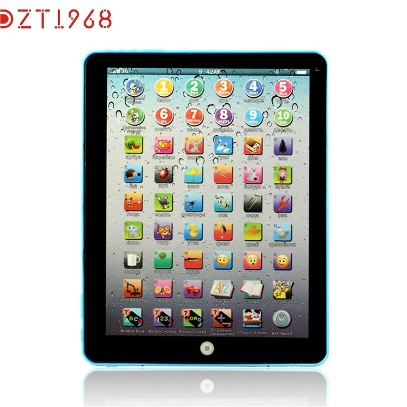 DZT6 Children Learning Machine Computer Russian Education Tablet Toy Gift For Kid convenient to use Best Seller drop ship S15