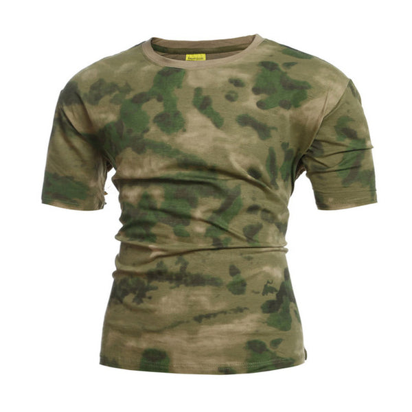 Tactical Military Camouflage T Shirt Men Breathable Quick Dry US Army Combat T-Shirt  Outwear T-shirt