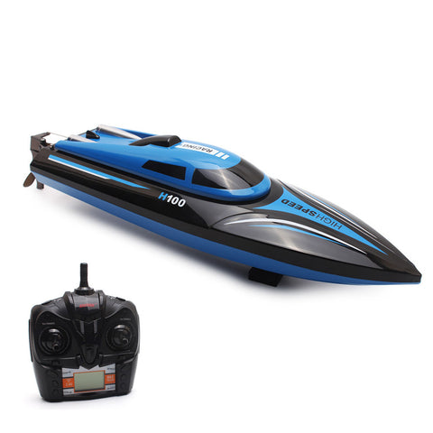 High Speed Skytech H100 RC Boat 2.4GHz 4 Channel 30km/h Racing Remote Control Boat with LCD Screen as gift For children Toys