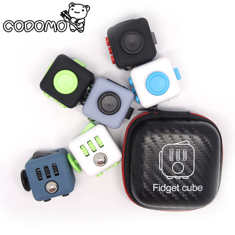 Fidget magic cube stress relief for girls boys christmas gift 2017 New high quality Fidget magic cube anti irritability toy