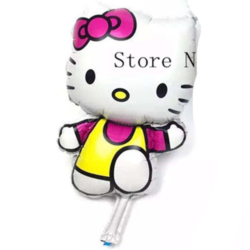 XXPWJ Free shipping new mini cartoon animal baby cake aluminum balloons birthday party balloons wholesale children's toys