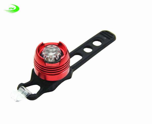 LED Waterproof Bike Bicycle Cycling Front Rear Tail Helmet Red Flash Lights Safety Warning Lamp Cycling Safety Caution Light T43