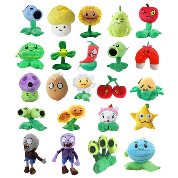 20 Styles Plants vs Zombies Plush Toys 12-28cm Plants vs Zombies Soft Stuffed Plush Toys Doll Baby Toy for Kids Gifts Party Toys