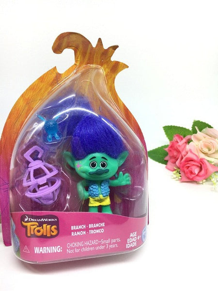11 styles mini trolls Movie Trolls Action Figure toys Poppy Branch Critter Skitter Figures Trolls toys for Children Kids Gifts