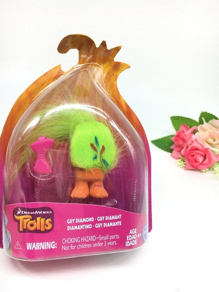 11 styles mini trolls Movie Trolls Action Figure toys Poppy Branch Critter Skitter Figures Trolls toys for Children Kids Gifts