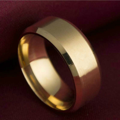 Gold rings for women Ring Men Titanium Black / Silver Ring /3 color