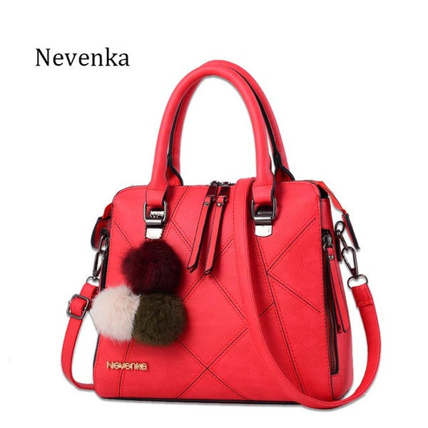 Nevenka Women Bag Network Casual Tote Evening Bags Brand Fashion Handbag Female Pu Leather Handbags Lady Bag Top-Handle Bags Sac