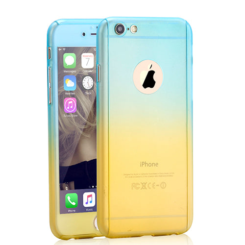 New Cute Gradient Case for iPhone 6 6S 6Plus 6s Plus TPU Case Soft Dual Silicon Cover Fundas for iPhone 6 s TPU Gel