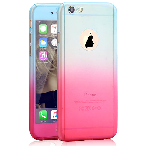 New Cute Gradient Case for iPhone 6 6S 6Plus 6s Plus TPU Case Soft Dual Silicon Cover Fundas for iPhone 6 s TPU Gel