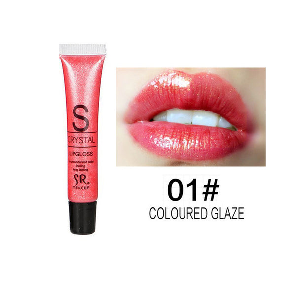 Brand Makeup Crystal Liquid Lips Cosmetics Long Lasting Lipstick Moisturizer Shining Diamond Shimmer Glitter Lip Gloss