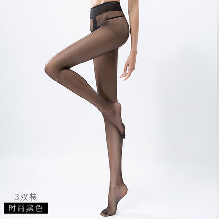 YONGCHUN Stockings pantyhose 5dt T-crotch black sexy fashion tiptoe transparent Core-spun Yarn pantyhose 6247l t