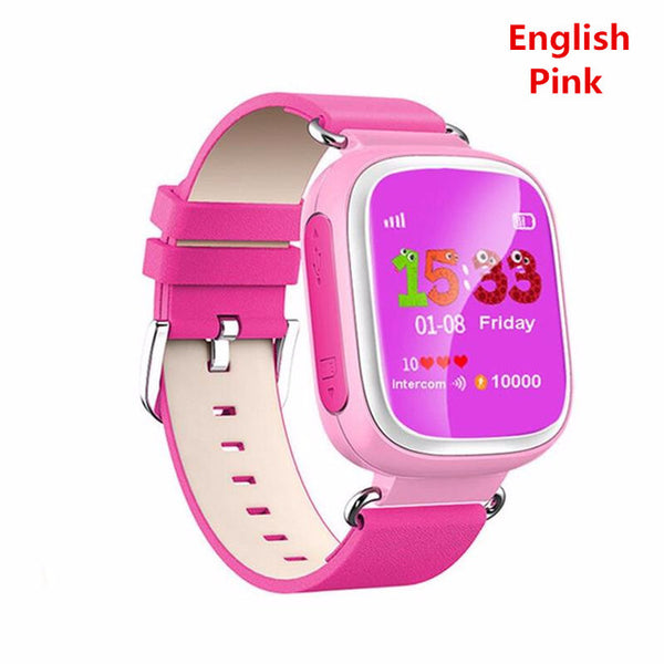 Q90 Q80 GPS Phone Positioning Fashion Children Watch 1.22 Inch Color Touch Screen SOS Smart Watch PK Q50 Q60 Q730 Q750 V7K A6