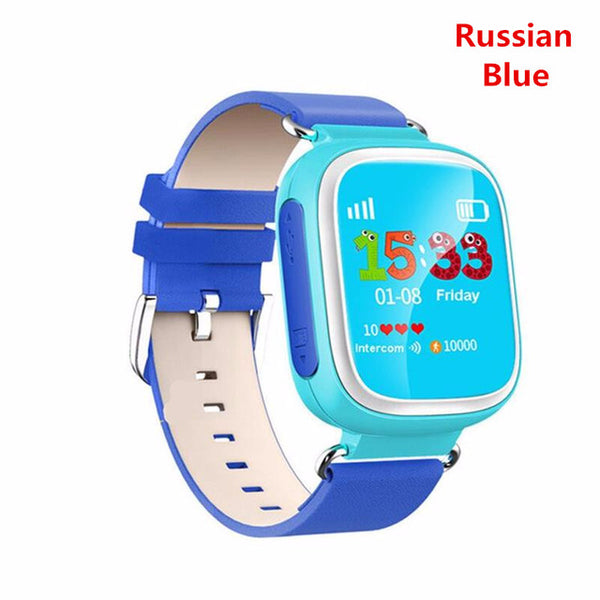 Q90 Q80 GPS Phone Positioning Fashion Children Watch 1.22 Inch Color Touch Screen SOS Smart Watch PK Q50 Q60 Q730 Q750 V7K A6