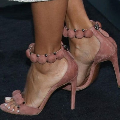 2017 Brand Women Pumps Sesy High Heels sandals Buckle Strap Women's Shoes Peep Toe High Heels Wedding Shoes Woman