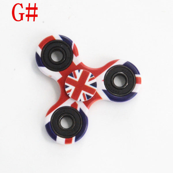Multi Color Triangle Gyro Finger Spinner Fidget Plastic EDC Hand For Autism/ADHD Anxiety Stress Relief Focus Toys Gift 15 Styles