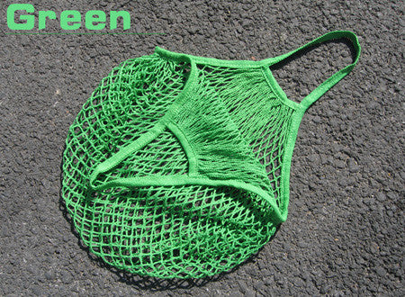 Reusable String Shopping Grocery Bag Shopper Tote Mesh Net Woven Cotton Bag
