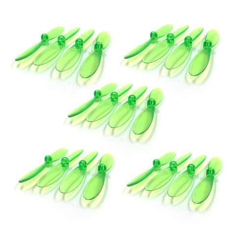 20pcs Hubsan H107L H107C H107D Propellers Spare Blade Main Props  For  RC Quadcopter Propellers