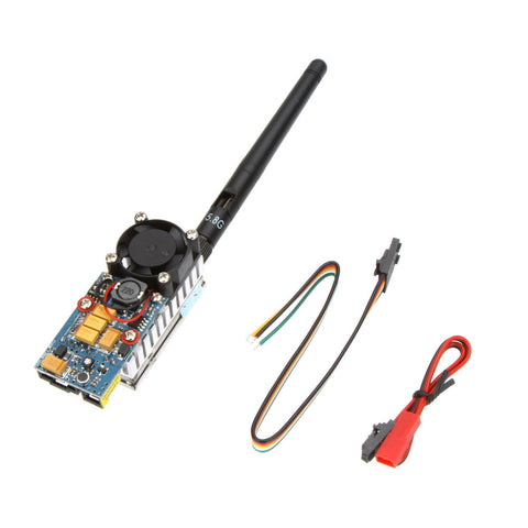 FPV  Wireless Transmitter TS582000 5.8G 2000MW 8CH Video AV Audio Sender