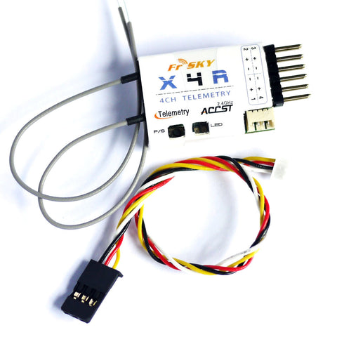 FrSky X4R 4ch 2.4Ghz ACCST Receiver (w/Telemetry)