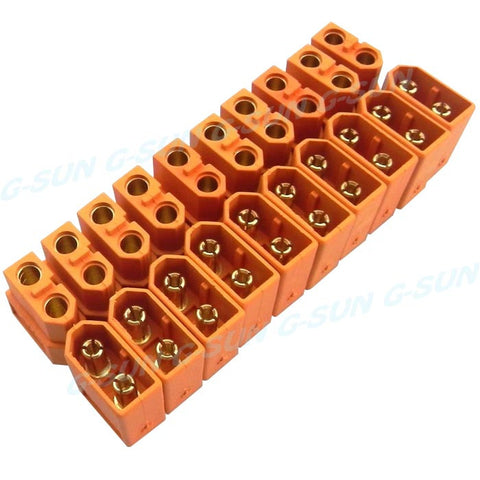 XT60 10 Pairs Male Female Bullet Connectors Plugs For RC LiPo Battery