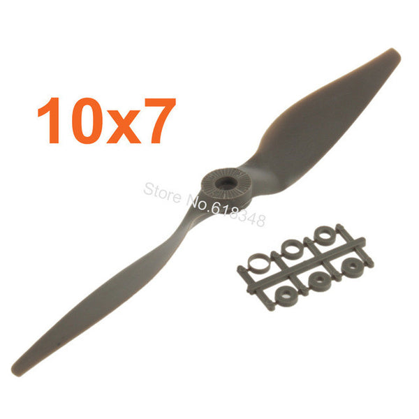 APC Style GF Thin Electric RC Airplane Composite Propeller Pusher Props 6x4 7x5 9x6 10x7 Blade Replacement