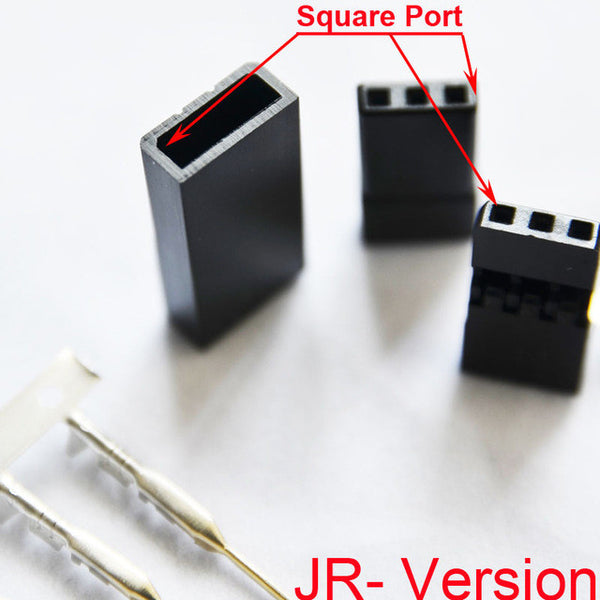 JR/Futaba Male/ Female Connector for RC Model, Servo Connector, Model Receiver Battery ESC Connection