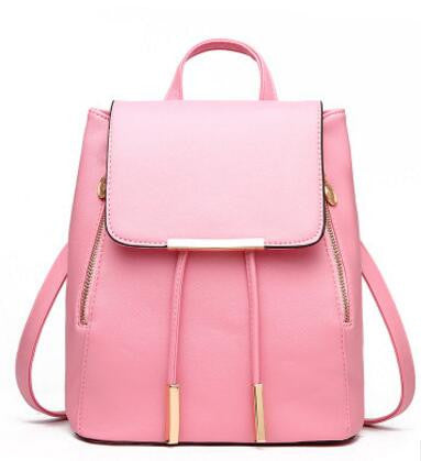 Women Backpack High Quality PU Leather Mochila Escolar School Bags For Teenagers Girls Top-handle Backpacks Herald Fashion CX389