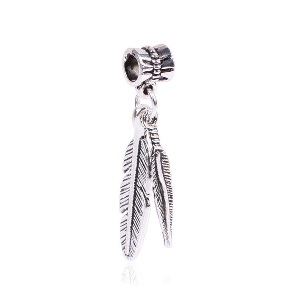 Couqcy Free Shipping 1Pc Silver Bead Charm European Silver with Love Lock key Charm Pendant Bead Fit Pandora Bracelet