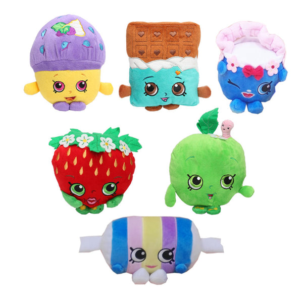 9 Styles Cookie & Fruit and Icecream Shop Item Plush Toy Dolls & Stuffed Toys