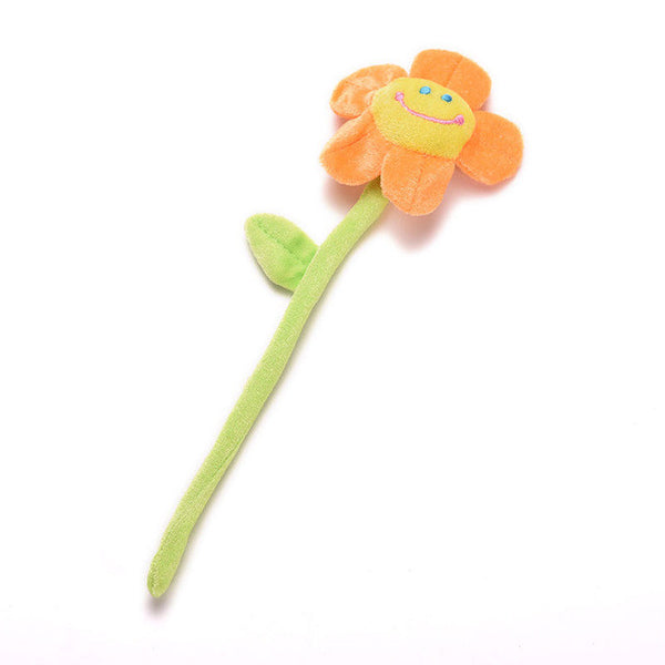 Cartoon Curtain Clip Sunflower Plush Flexible Tieback Toy Home Dcor Lovely Girls Gift