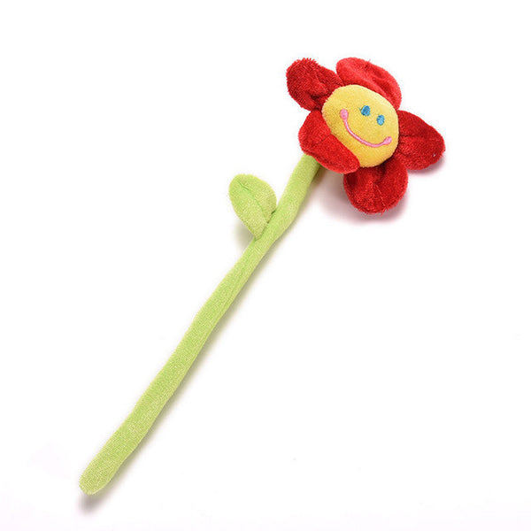 Cartoon Curtain Clip Sunflower Plush Flexible Tieback Toy Home Dcor Lovely Girls Gift