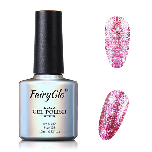 FairyGlo 10ml Neon Color Gel Nail Polish + 1 pcs Buffer Flie Soak off Gel Polish Set Bling Vernis Semi Permanent Gelpolish Kit