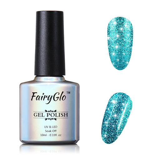 FairyGlo 10ml Neon Color Gel Nail Polish + 1 pcs Buffer Flie Soak off Gel Polish Set Bling Vernis Semi Permanent Gelpolish Kit